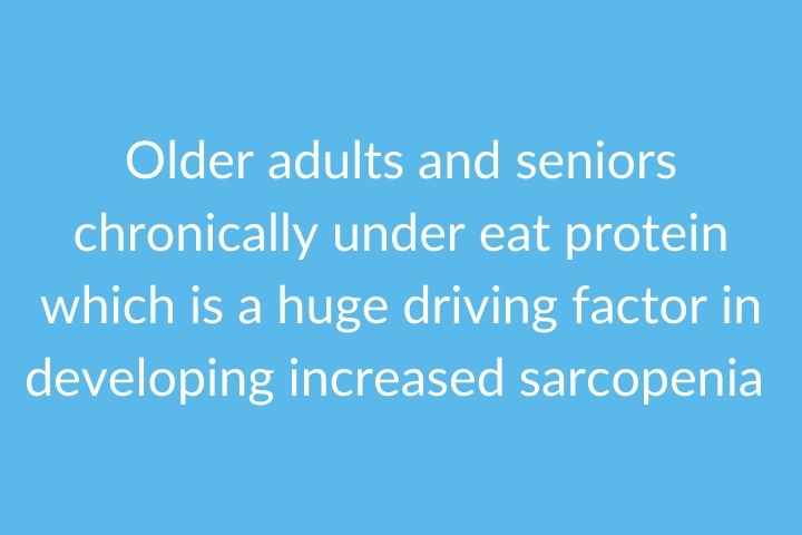 Protein and sarcopenia 
